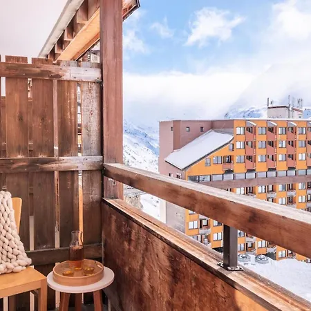 2 Pieces + 1 Coin Nuit 6 Personnes Vue Montagne Mae-9071 Apart-hotel